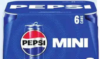 Walmart Pepsi Mini Cans offer