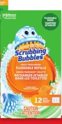Walmart Scrubbing Bubbles Flushable Refills 125 offer