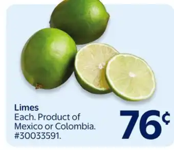 Walmart Limes offer