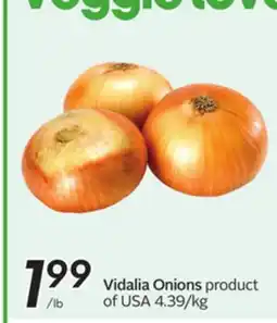 Sobeys Vidalia Onions offer