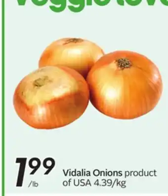 Sobeys Vidalia Onions offer