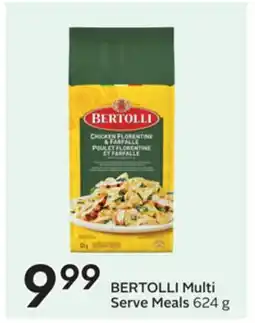 Sobeys BERTOLLI Multi Serve Meals offer