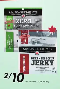 Sobeys MCSWEENEY'S Jerky offer
