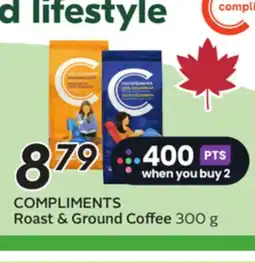 Sobeys COMPLIMENTS Roast & Ground Coffee offer