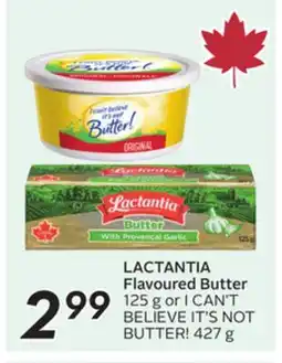 Sobeys LACTANTIA Flavoured Butter offer