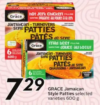 Sobeys GRACE Jamaican Style Patties offer