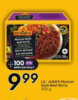 Sobeys LIL' JUAN'S Mexican Style Beef Birria offer