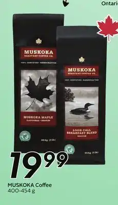 Sobeys MUSKOKA Coffee offer