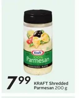 Sobeys KRAFT Shredded Parmesan offer