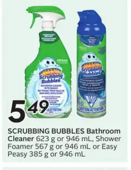 Sobeys SCRUBBING BUBBLES Bathroom Cleaner offer