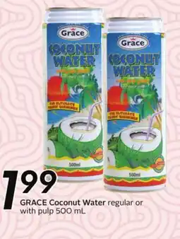 Sobeys GRACE Coconut Water offer