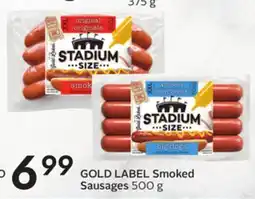 Sobeys GOLD LABEL Smoked Sausages offer