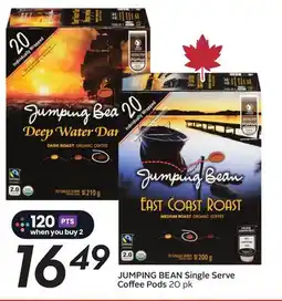 Sobeys JUMPING BEAN Single Serve Coffee Pods offer