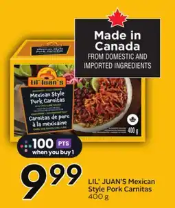 Sobeys LIL' JUAN'S Mexican Style Pork Carnitas offer