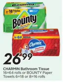 Sobeys CHARMIN Bathroom Tissue offer