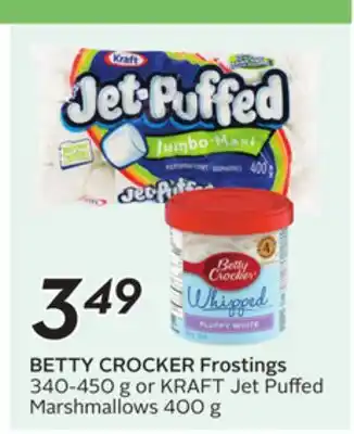 Sobeys BETTY CROCKER Frostings offer