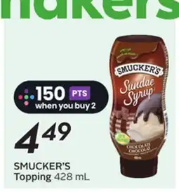 Sobeys SMUCKER'S Topping offer