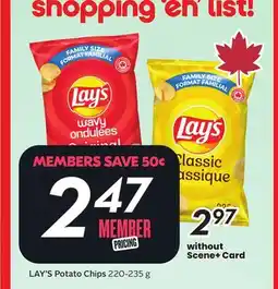 Sobeys LAY'S Potato Chips offer