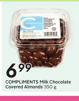 Sobeys COMPLIMENTS Milk Chocolate Covered Almonds offer
