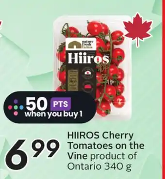 Sobeys HIIROS Cherry Tomatoes on the Vine offer