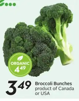 Sobeys Broccoli Bunches offer