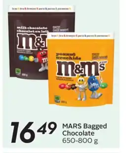 Sobeys MARS Bagged Chocolate offer