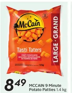 Sobeys MCCAIN 9 Minute Potato Patties offer