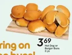 Sobeys Hot Dog or Burger Buns offer