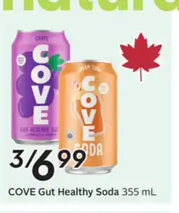 Sobeys COVE Gut Healthy Soda offer