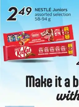 Sobeys NESTLÉ Juniors offer