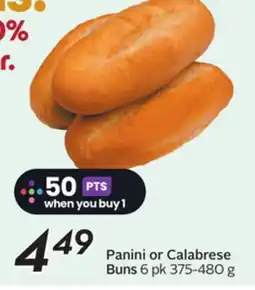 Sobeys Panini or Calabrese Buns offer