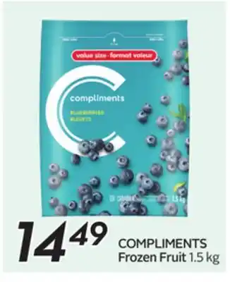 Sobeys COMPLIMENTS Frozen Fruit offer