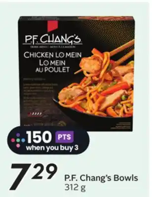 Sobeys P. F. Chang's Bowls offer