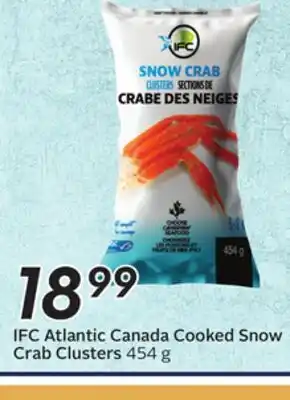 Sobeys IFC Atlantic Canada Cooked Snow Crab Clusters offer