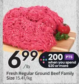 Sobeys Fresh Regular Ground Beef Family Size offer