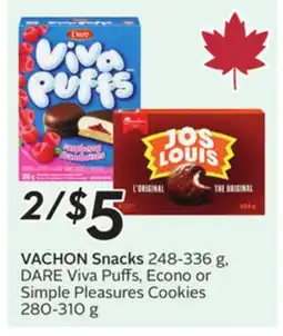 Sobeys VACHON Snacks offer