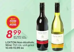 Sobeys LOXTON Non-Alcoholic Wine offer