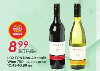 Sobeys LOXTON Non-Alcoholic Wine offer