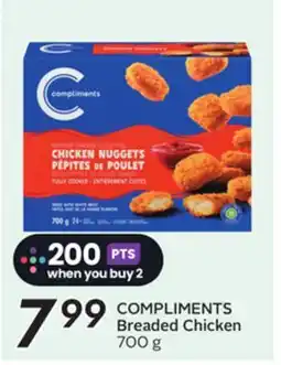 Sobeys COMPLIMENTS Breaded Chicken offer