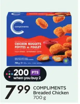 Sobeys COMPLIMENTS Breaded Chicken offer