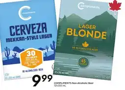 Sobeys COMPLIMENTS Non-Alcoholic Beer offer
