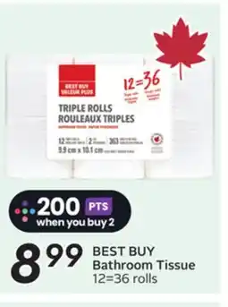 Sobeys BEST BUY Bathroom Tissue offer