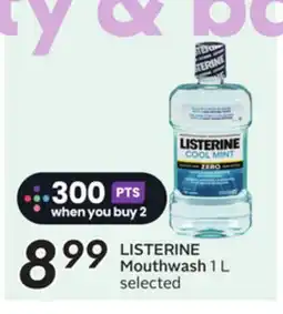 Sobeys LISTERINE Mouthwash offer