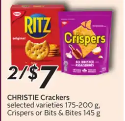 Sobeys CHRISTIE Crackers offer