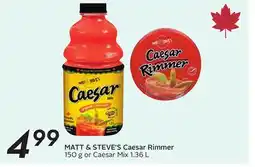 Sobeys MATT & STEVE'S Caesar Rimmer offer