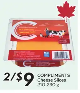 Sobeys COMPLIMENTS Cheese Slices offer