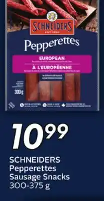 Sobeys SCHNEIDERS Pepperettes Sausage Snacks offer