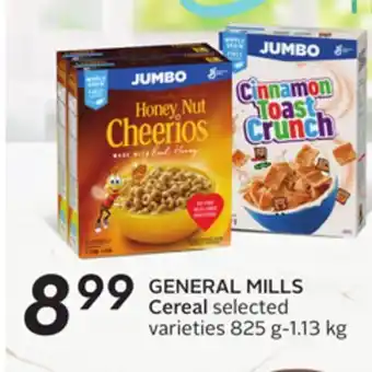 Sobeys GENERAL MILLS Cereal offer