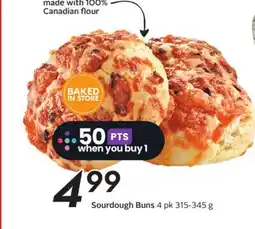 Sobeys Sourdough Buns offer