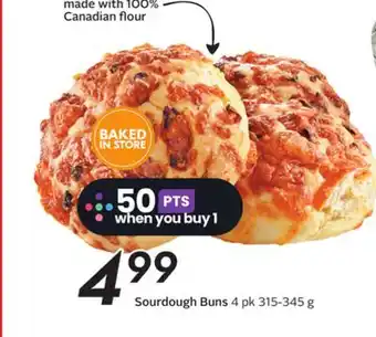 Sobeys Sourdough Buns offer